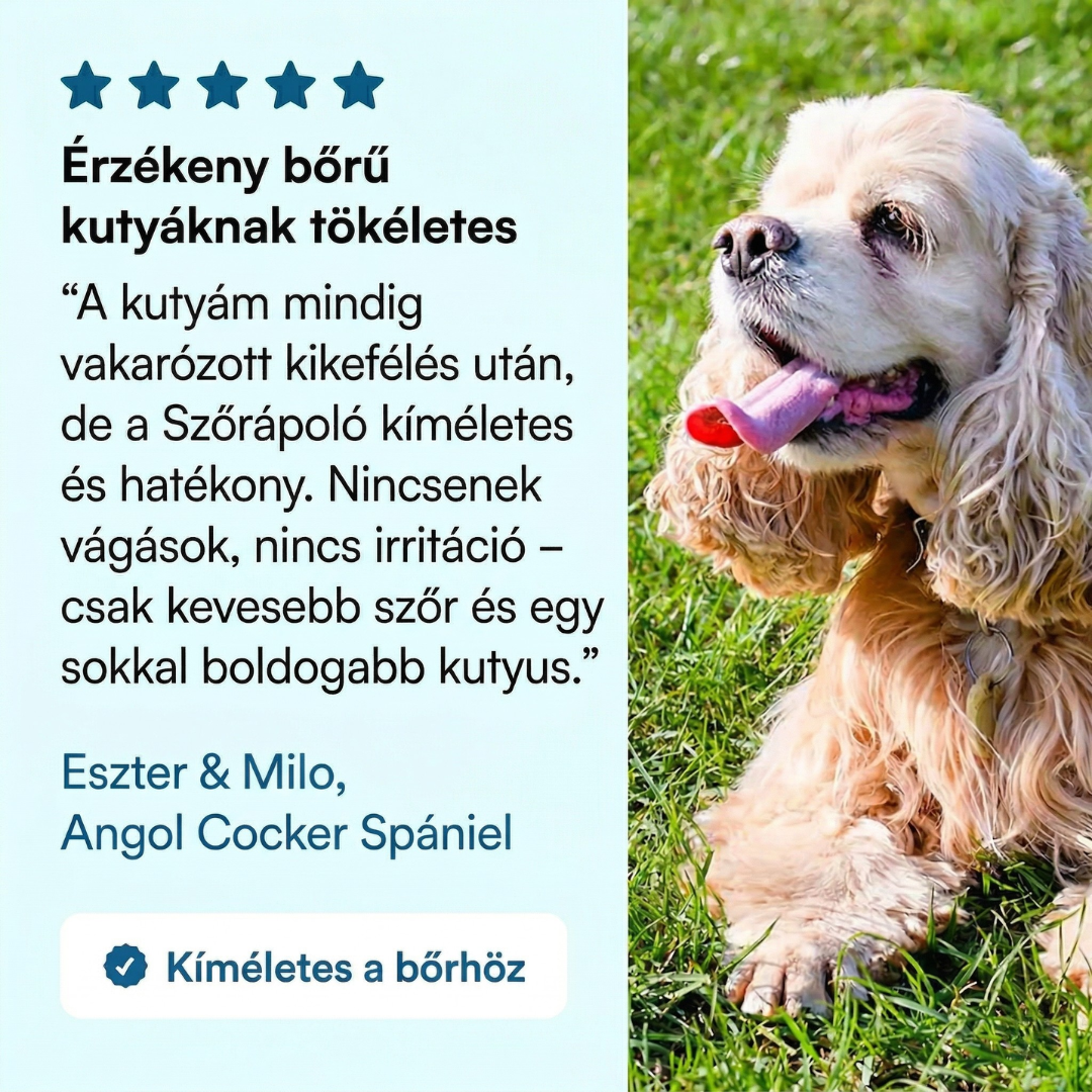 Mancsvilág szőrápoló