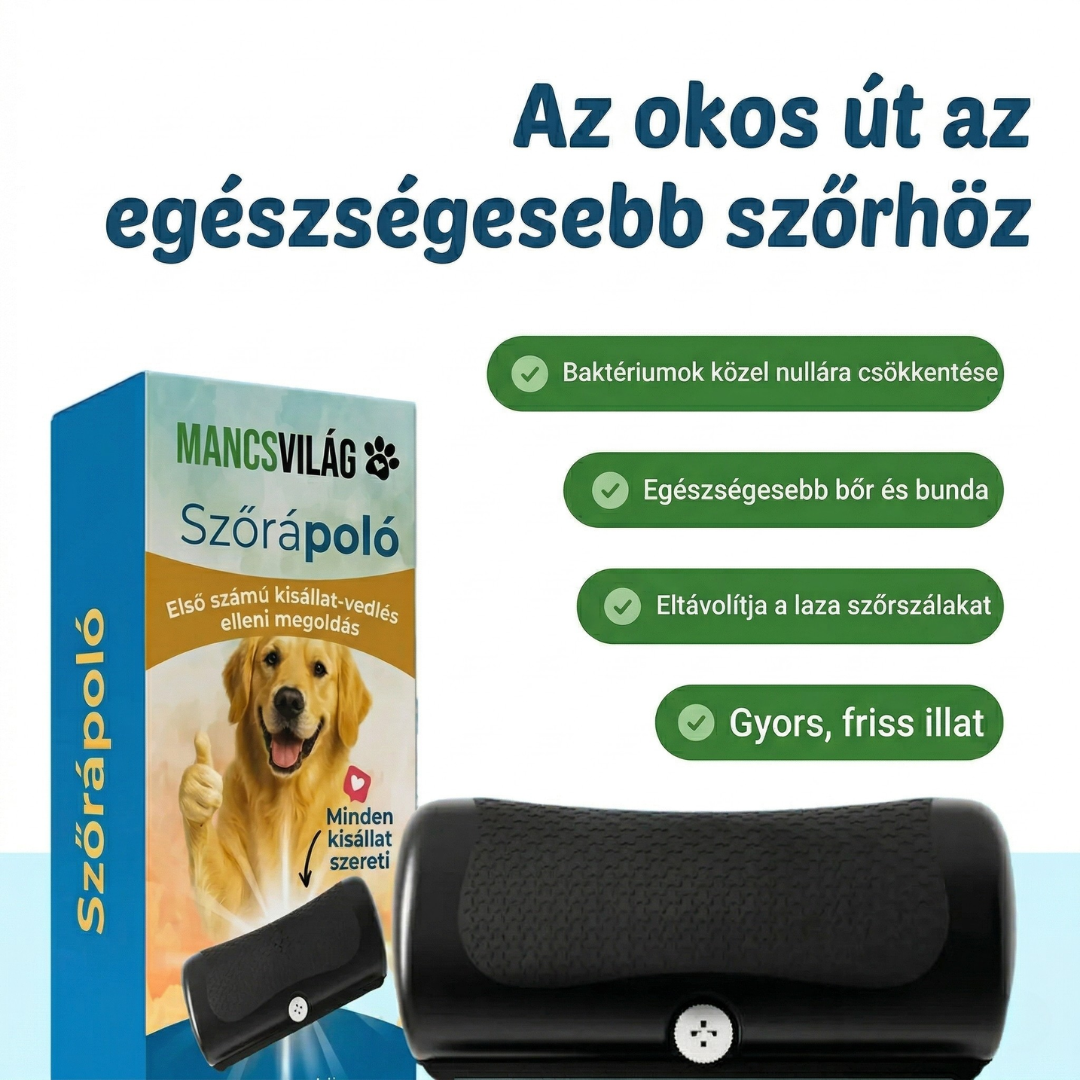 Mancsvilág szőrápoló